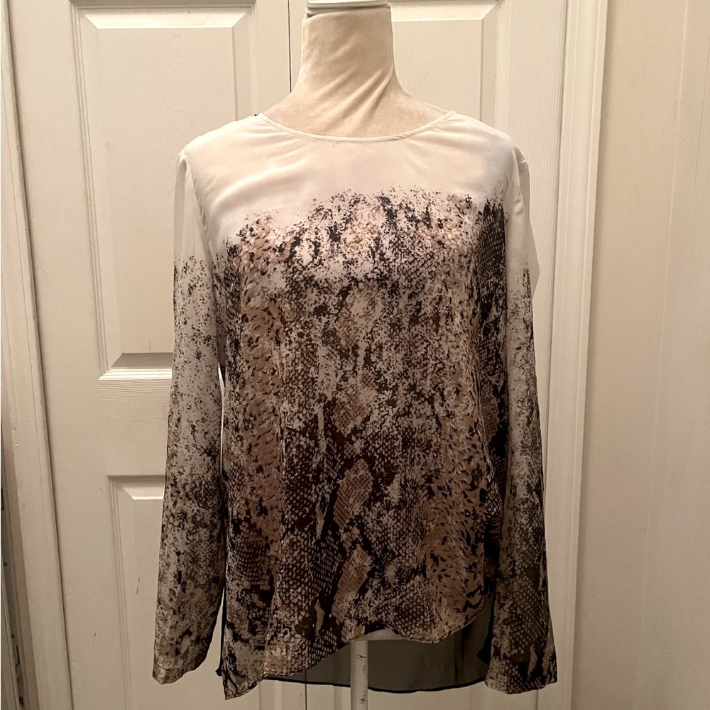 Boho chic top Kenneth Cole New York Sz medium